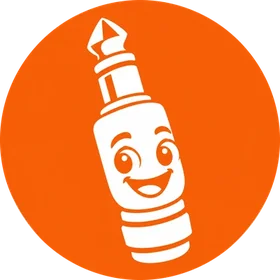 Jack, the Ask Jack character: a smiling jack plug